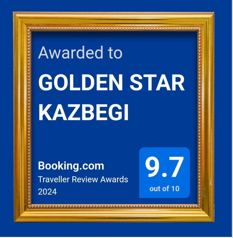 Golden Star Kazbegi Hotel Exterior photo